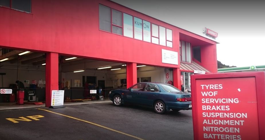 Bridgestone Tyre Shop in Wellington