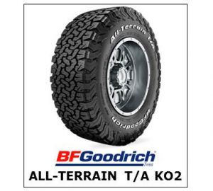 BF Goodrich All-Terrain T/A KO2 Tyres