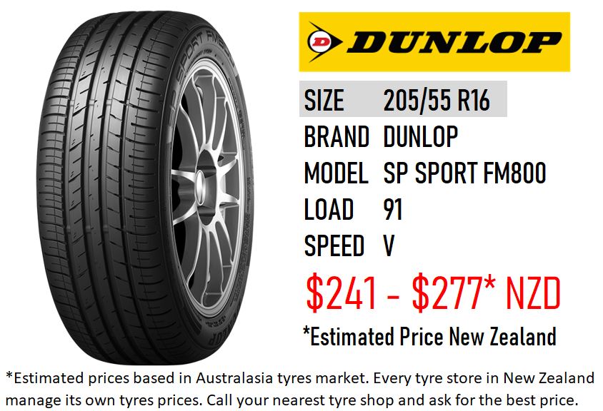 Dunlop Sport 205/55 R16 91V @